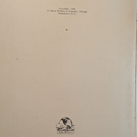 The Literary Digest 1931 Atlas of the World and Gazetteer Book Rand McNally Maps - Picture 15 of 15